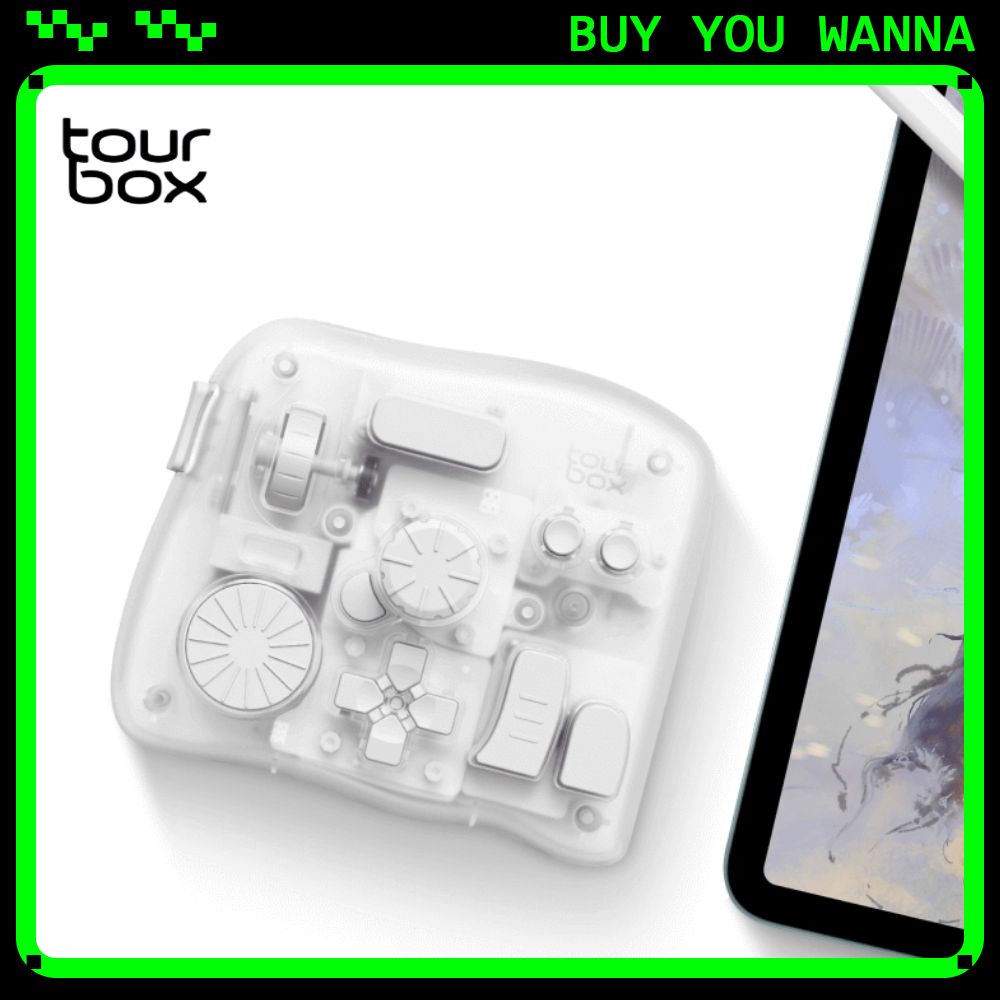 Pc Gaming Drawing - New TourBox Elite Plus Bluetooth Keyboard
