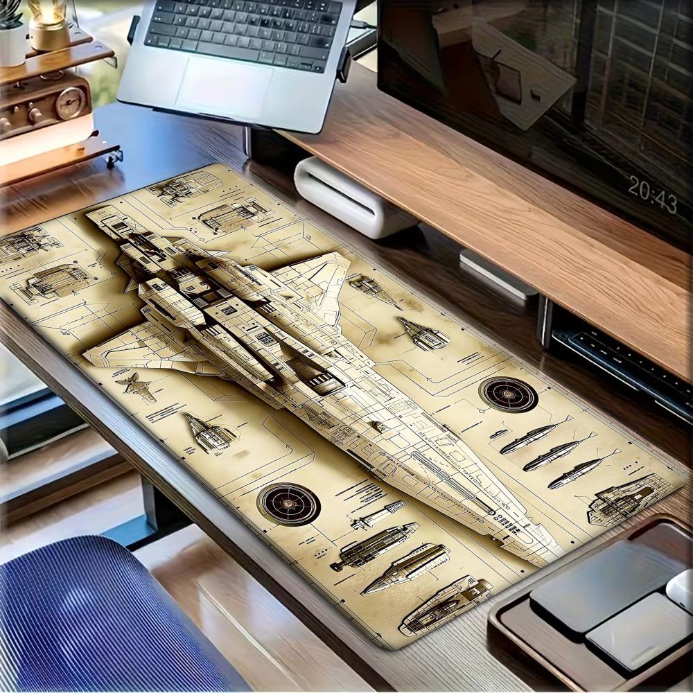 Pc Gaming Drawing - Large XXL Gaming Mouse Pad Desk