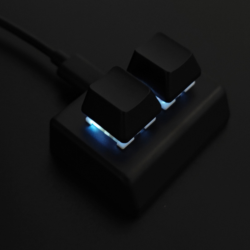 New 2 keys Macro Keyboard RGB  - Pc Gaming Drawing recension och pris