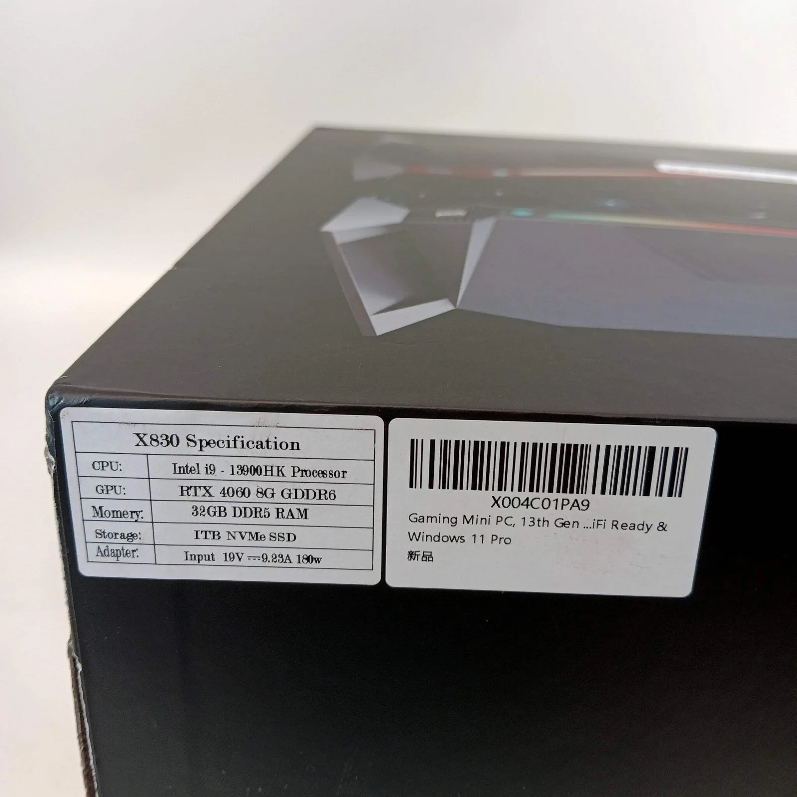 Mini Gaming PC I9-13900hk 2.60 - Pc Gaming Rtx 4060 recension och pris