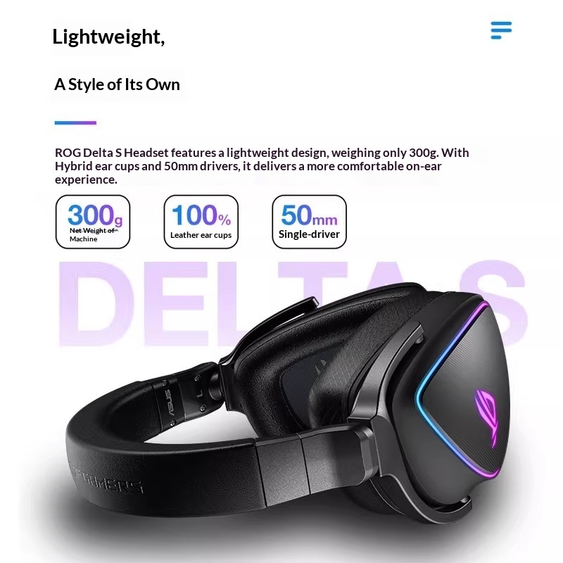 ROG Prism Lightweight Over-Ear - Gaming Headset recension och pris