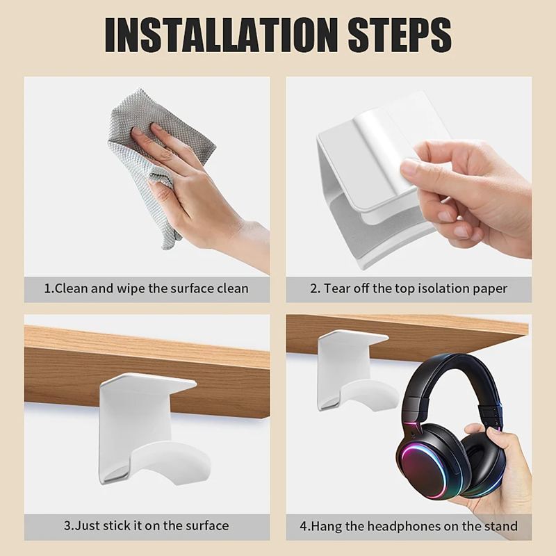 Universal Headphone Stand Adhe - Gaming Headset recension och pris