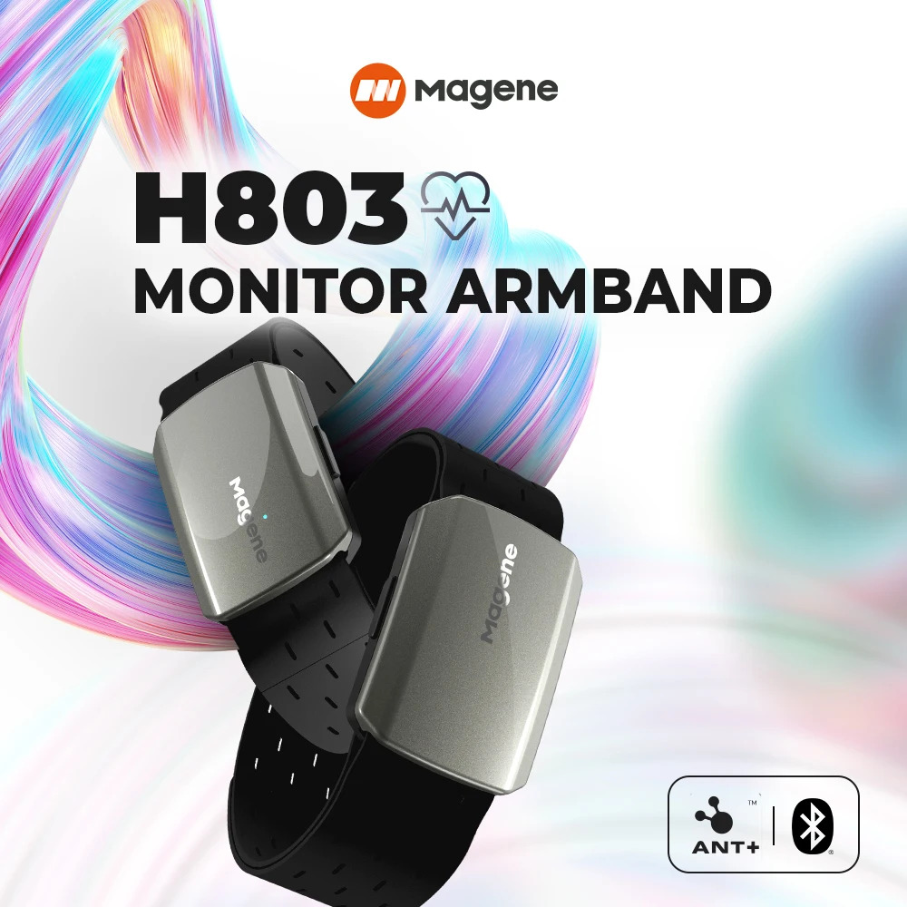 Magene H803 Heart Rate Armband - Monitor Stand recension och pris