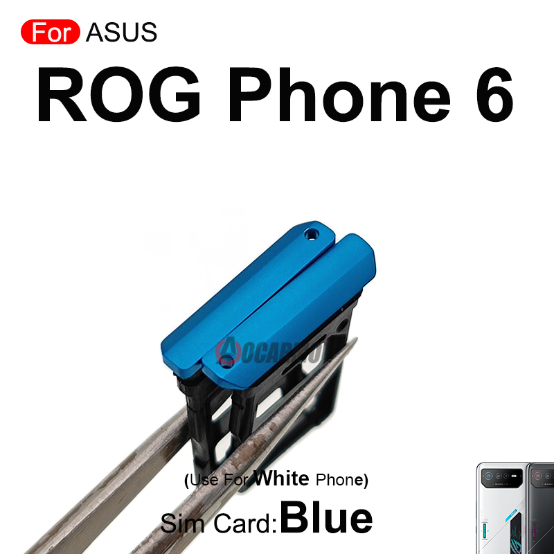 Blue Red Sim Tray For ASUS ROG - Pc Gaming Rog recension och pris