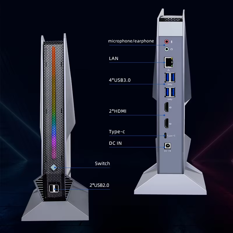 Topton F10 Gaming Mini PC NVID - Pc Gaming Core I7 recension och pris
