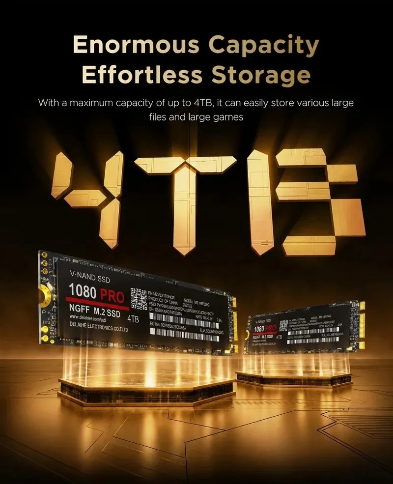 1080PRO PCIe 4.0 NVMe M.2 2280 - Pc Gaming Price recension och pris