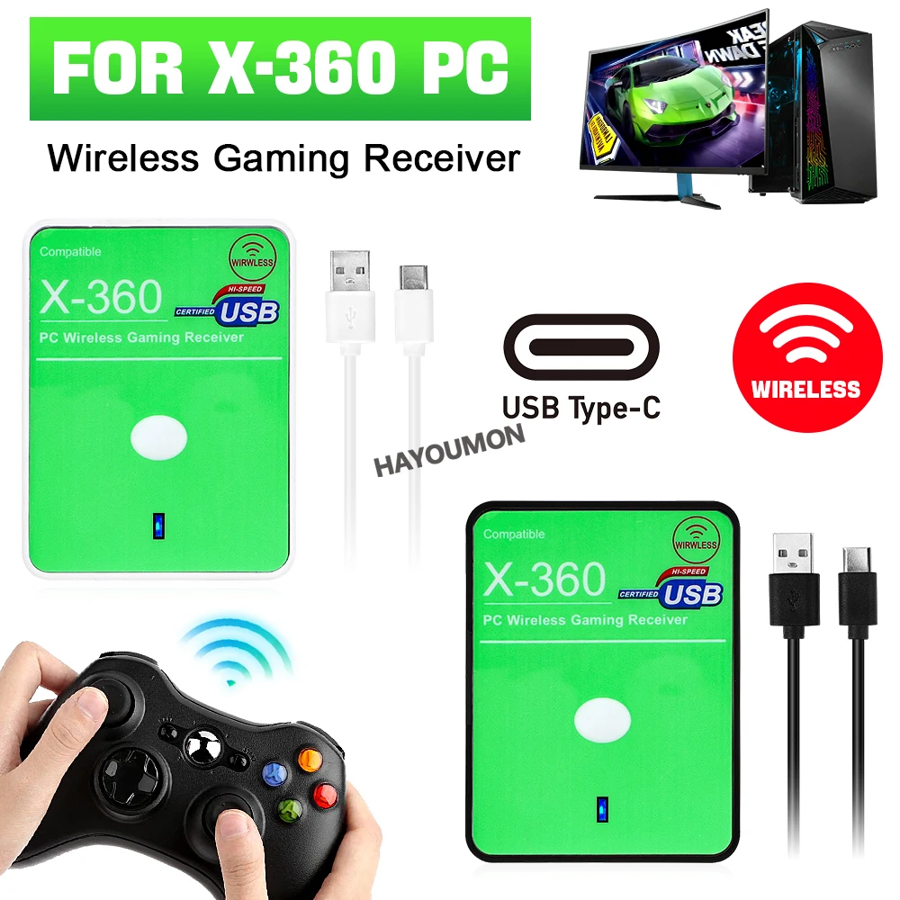 Wireless Gaming Receiver USB C - Pc Gaming Xbox Controller recension och pris