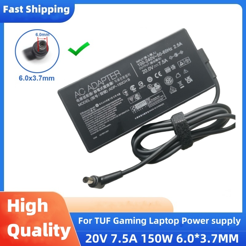20V 7.5A 6.0*3.7MM 150W AC Ada - Pc Gaming Asus recension och pris