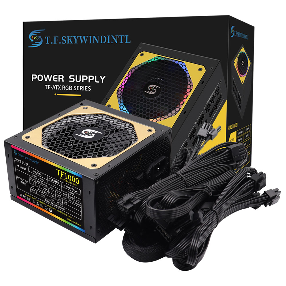 T.F.SKYWINDINTL 1000W Rgb ATX  - Pc Gaming Watt recension och pris
