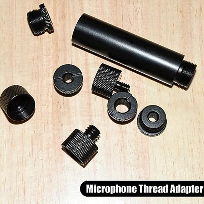 8 PCS Microphone Stand Adapter - Monitor Stand recension och pris