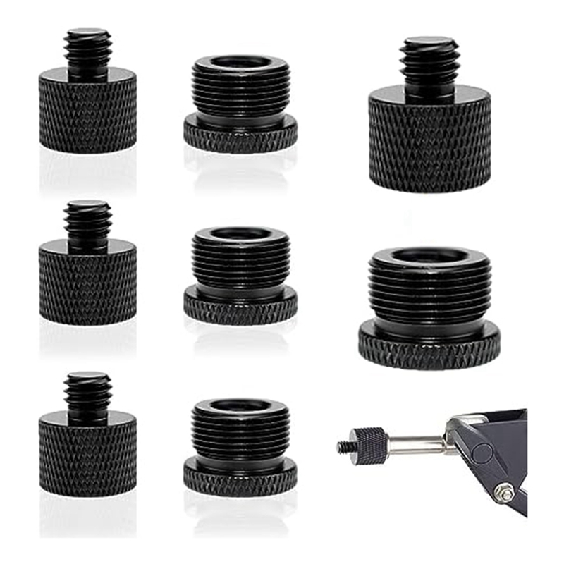 8 PCS Microphone Stand Adapter - Monitor Stand recension och pris