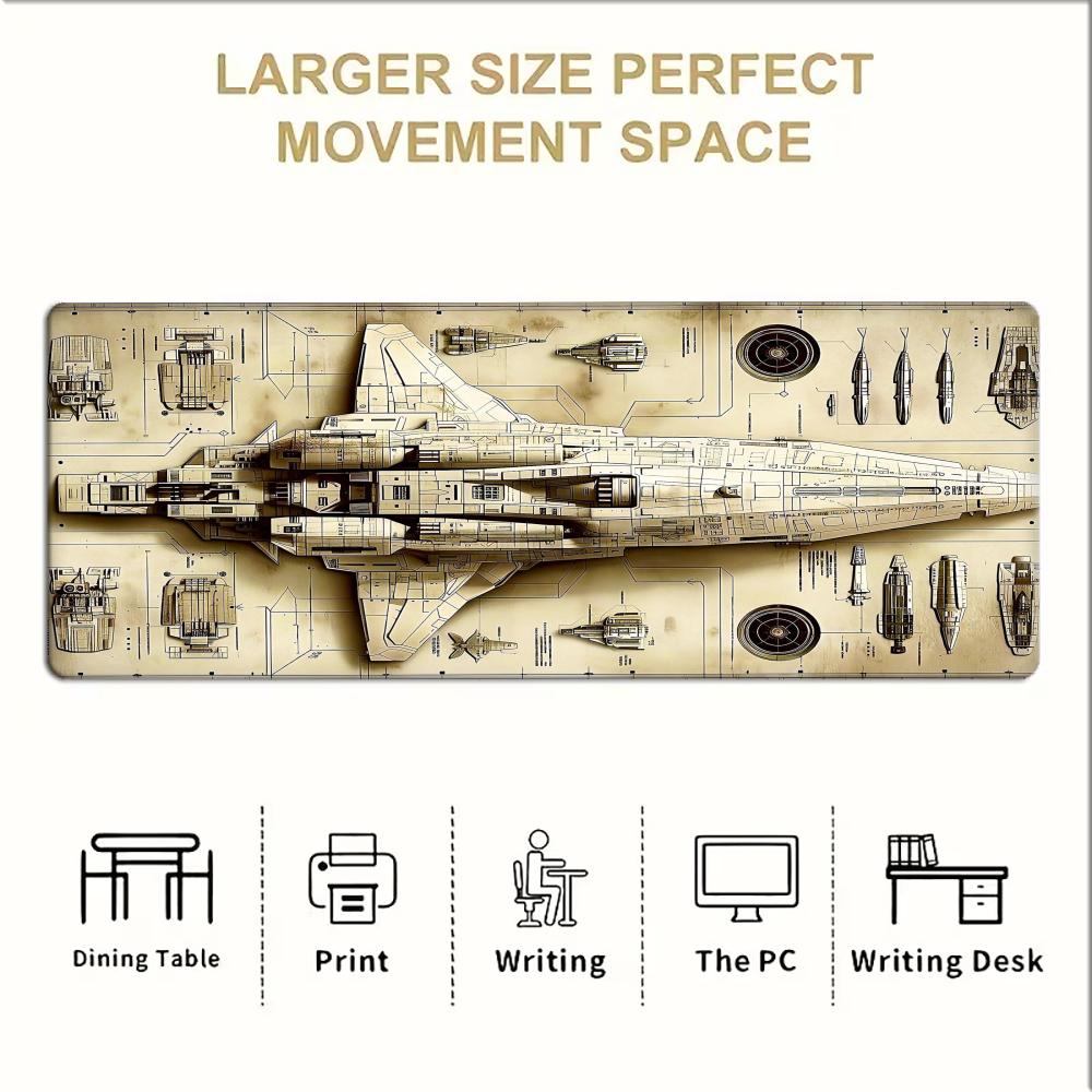 Large XXL Gaming Mouse Pad Des - Pc Gaming Drawing recension och pris