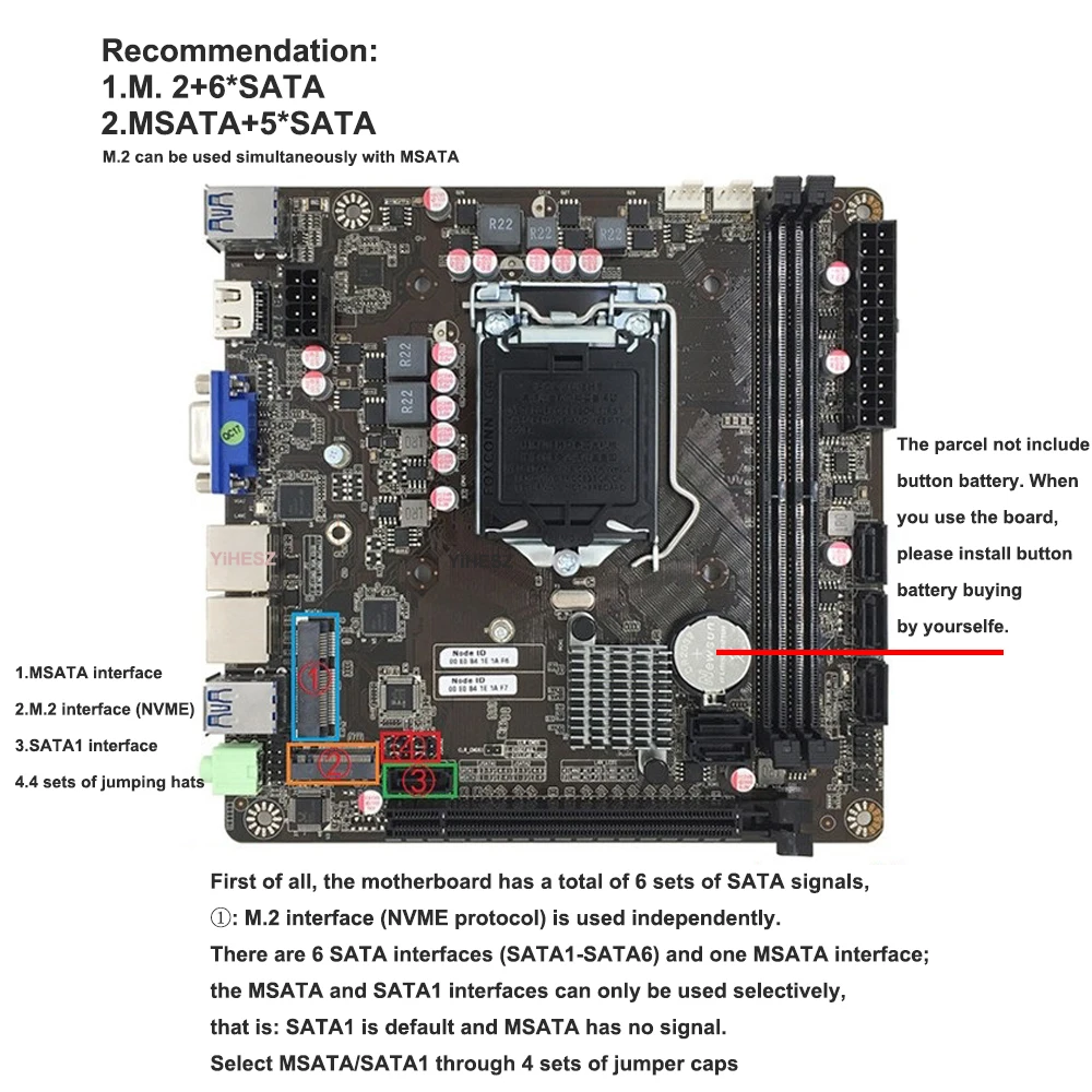 B365 Mini-ITX Motherboard LGA  - Pc Gaming Intel Core I5 recension och pris