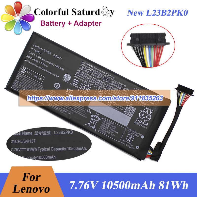 New L23B2PK0 Battery 7.76V 105 - Pc Gaming Lenovo Legion recension och pris
