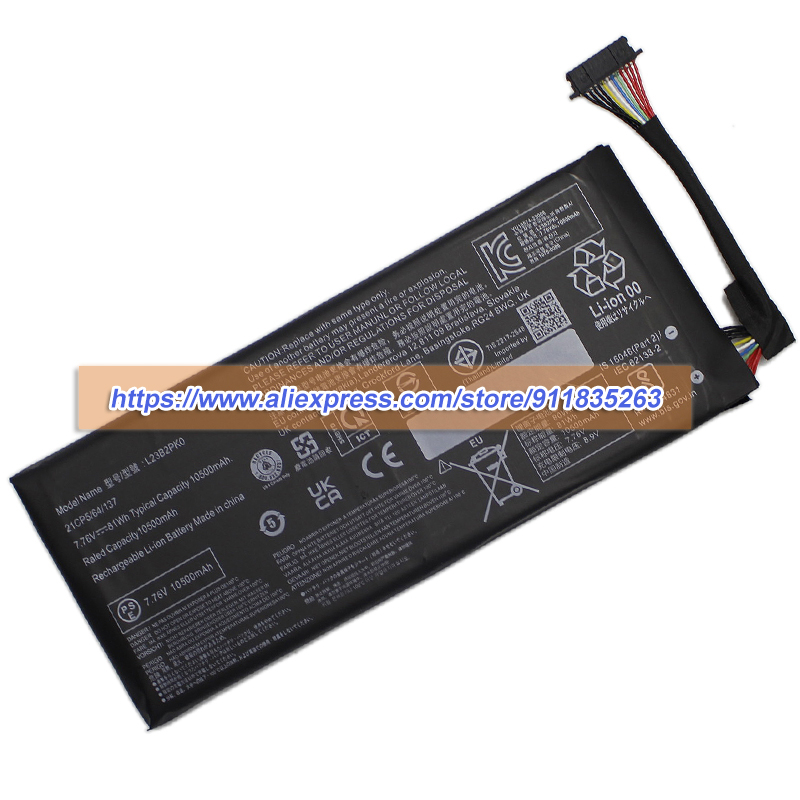 New L23B2PK0 Battery 7.76V 105 - Pc Gaming Lenovo Legion recension och pris