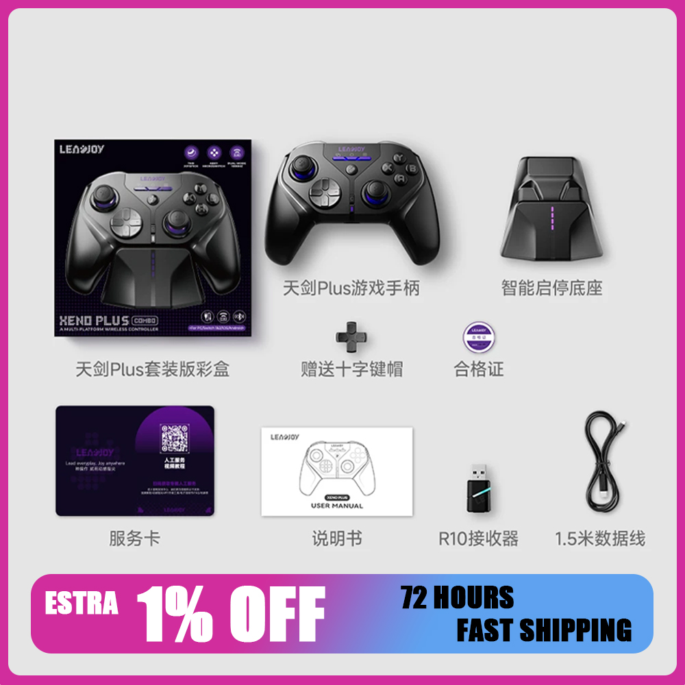 Leadjoy XNeo Plus Gamepad 3Mod - Pc Gaming Xbox Controller recension och pris