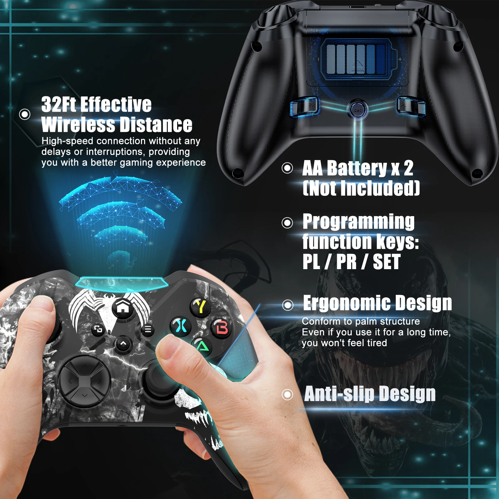 Wifi Wireless Controller For X - Pc Gaming Xbox Controller recension och pris