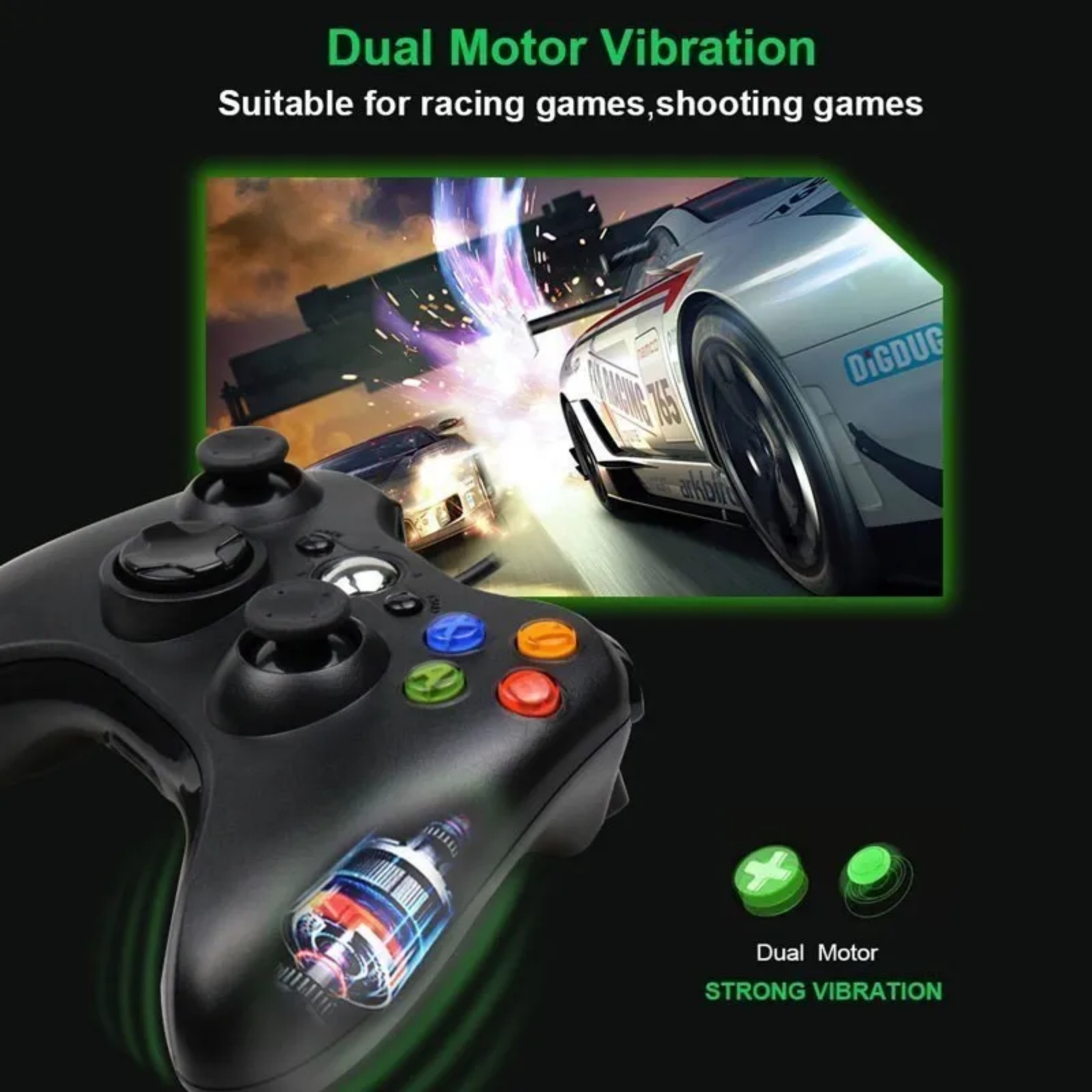 GAMROMBO Game Controller For X - Pc Gaming Xbox Controller recension och pris