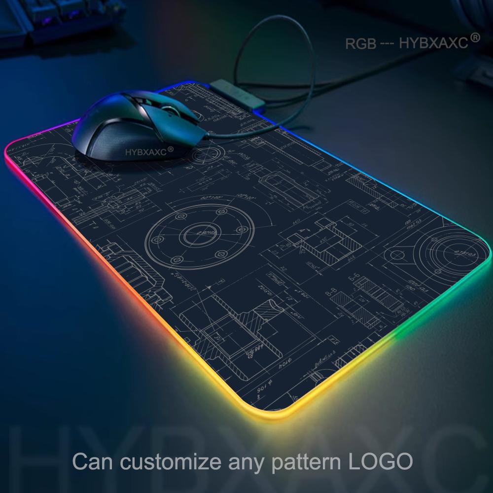 Mechanical Drawing RGB Mouse P - Pc Gaming Drawing recension och pris