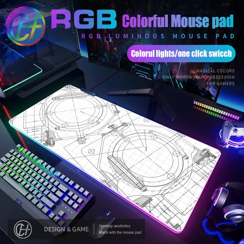 Mechanical Drawing RGB Mouse P - Pc Gaming Drawing recension och pris