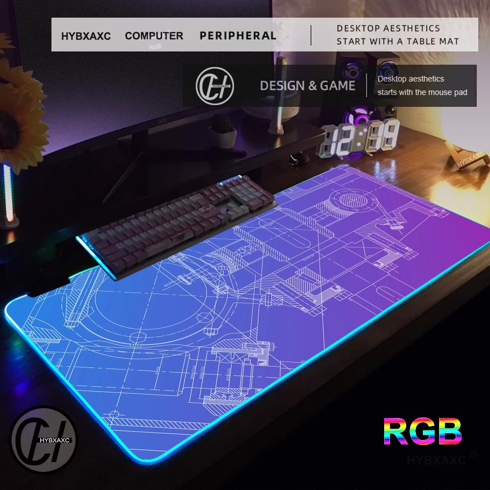 Mechanical Drawing RGB Mouse P - Pc Gaming Drawing recension och pris