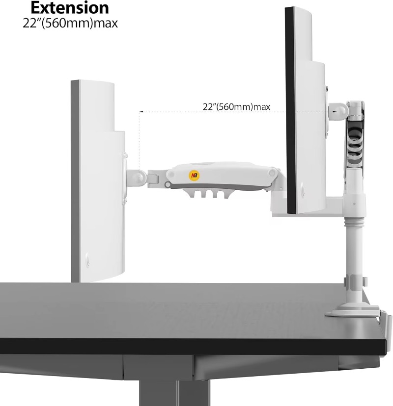 Dual Monitor Desk Mount Stand  - Monitor Stand recension och pris