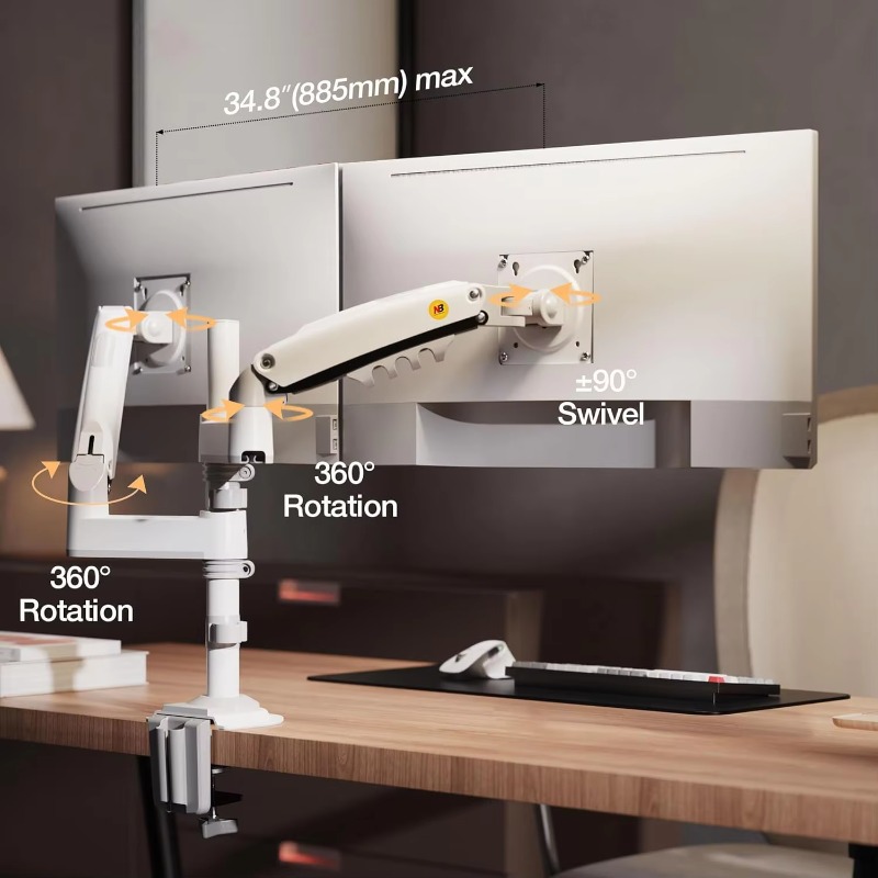 Dual Monitor Desk Mount Stand  - Monitor Stand recension och pris