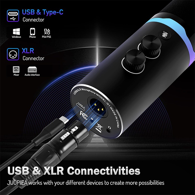 USB Gaming Microphone with Boo - Monitor Stand recension och pris